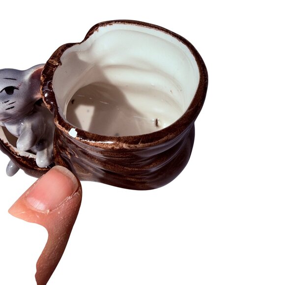 Vintage Ceramic Shoe Planter Lot Japan—Rooster Cottage, Mouse Boot, Train Boot - Picture 16 of 16